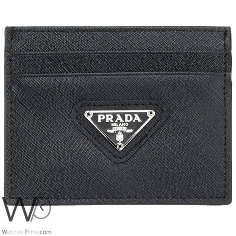 black silk prada walley|Prada card holders.